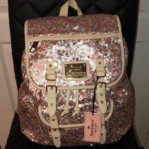 JUICY COUTURE SEQUINS BACKPACK